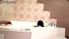 Latina gets fucked by photographer in jacuzzi photoshoot