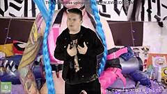 Can Rapper Handle Screaming at Purple Bitch in Jinx Cosplay?