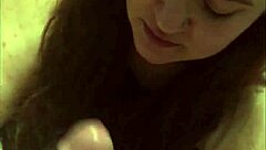 I give an amatuer blowjob to that monster cock and swallow the cumshot