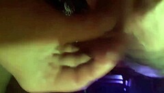 sucking her thumb again in milf cumshot scene