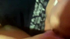 sucking her thumb again in milf cumshot scene
