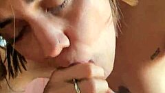 morning delight with a young latina