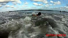 Enjoying The Beach While My Cuckold Watches Rayssa Garcia?