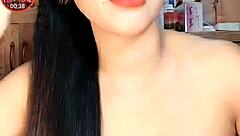 showing off a tempting bust in a casual chat