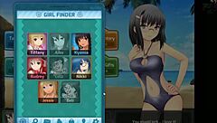 i love this uncensored anime game with big tits and milf asses in huniepop part 4.
