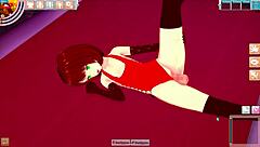 The best anime girl in a bikini gets a creampie in this hentai video, full of intense emotions.