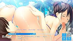 Hey, wanna dive into Kanojo to Ore hentai resort scene 10 with subtitles?