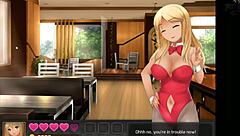 i love this uncensored anime game with big tits and milf asses in huniepop part 4.