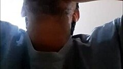 el tio hace de las suyas cuando estoy sola with close up blowjob