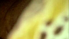 el tio hace de las suyas cuando estoy sola with close up blowjob