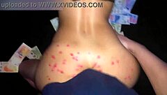 The big-ass Latina Lucia Putinovia agrees to risky encounter for 300 thousand pesos. She accepts the full payment inside.