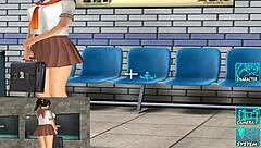 Intense hentai sex in 18 R Guia Part 3 anime game