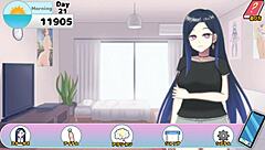 Megu was hungry for some dick in this anime hentai episode 4