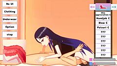 Megu was hungry for some dick in this anime hentai episode 4