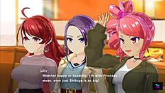 demon king eliza's blonde big tits in hentai magicami