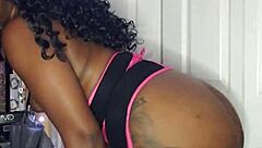 Naejae displays her big ass in a solo video.