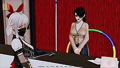 harem hotel 134 in anime hentai game