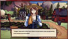 Lets play breeding farm part 12 with blonde teen slut