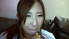 Wow! Asian RUSH with amateur wife Rumi Kitano in BLOWJOB doc 2!