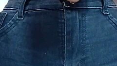 playing with a belt on pussy and spanking hard in intense session