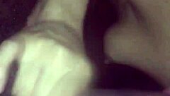 Latina amateur giving blowjob to black cock homemade