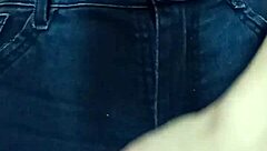 playing with a belt on pussy and spanking hard in intense session