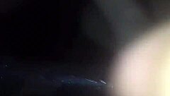 Latina amateur giving blowjob to black cock homemade