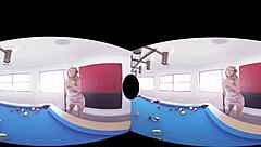 Blonde Harlot Arya Fae Has VALENTINE ANAL With You In VR