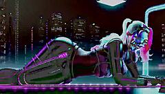 I can’t believe I’m at this wild party with C23 robot whores and dystopian sex visuals!