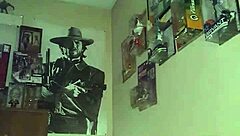 Recorded session of anal and pussy masturbation