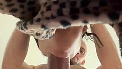 the hot girl calls me to shower and i fuck her pussy and throat