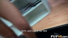 teen fucks for the right price in public pickup pov