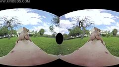 Curvy Latina Sara May Teases With Horny Outdoor Hardcore VR Fun