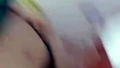 Young woman shows off in the bathroom part 1