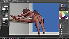 picarto stream with darkcookie playing summertime saga in 720p on september 13, 2023