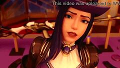 Hentai 3D Caitlyn Porn With Big Ass Girlfriend Lesbian Sex