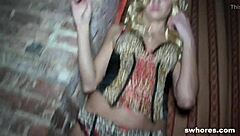 A Stripper Performs Undressing And Is Filmed Secretly