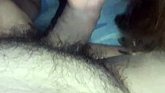 after the party, this teen 18+ got into some crazy oral fun during the holiday