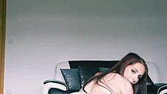 Antonia Sainz shows off her beautiful wet pussy in action. Her sexy boobs bounce with every move.