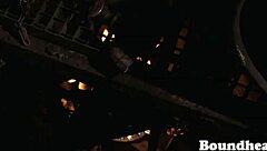 Naked Busty Lesbian Slaves Working Hard Under Strict European Mistress Orders