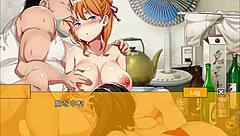 My girlfriend gets shared in this anime game, part 2 with eng sub.