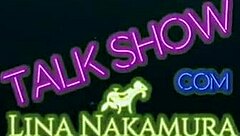 Emme White Devours Lina Nakamura In Interracial Lesbian Talk Show