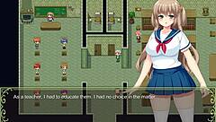 leanna's everyday life starts with some fun games and bondage