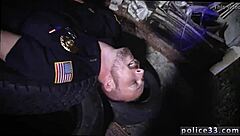 who knew real police could get into such intense gay penis action?