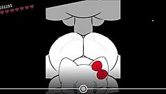 beating hellokitty hard in wild banging gameplay action.