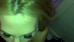 so, pornstar sarah jessie just dropped a hot bj in the bathroom, wild stuff