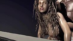 Deborah's sex scene remake with big tits and moaning