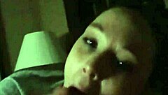 My wife sucks my dick with big tits bouncing