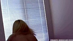 Cute Coed Lacey Plays With Her Toy, Wow!