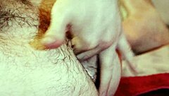 toying and fingering my hairy hole up close, damn hot 🔥